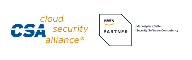 Cloud Security Alliance and AWS Partnership Logo
