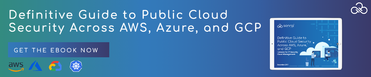 Sonrai - Definitive Guide to Public Cloud eBook