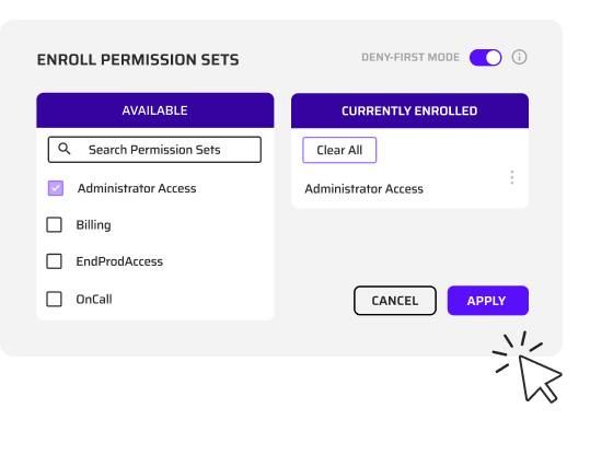 Granular JIT Access Control