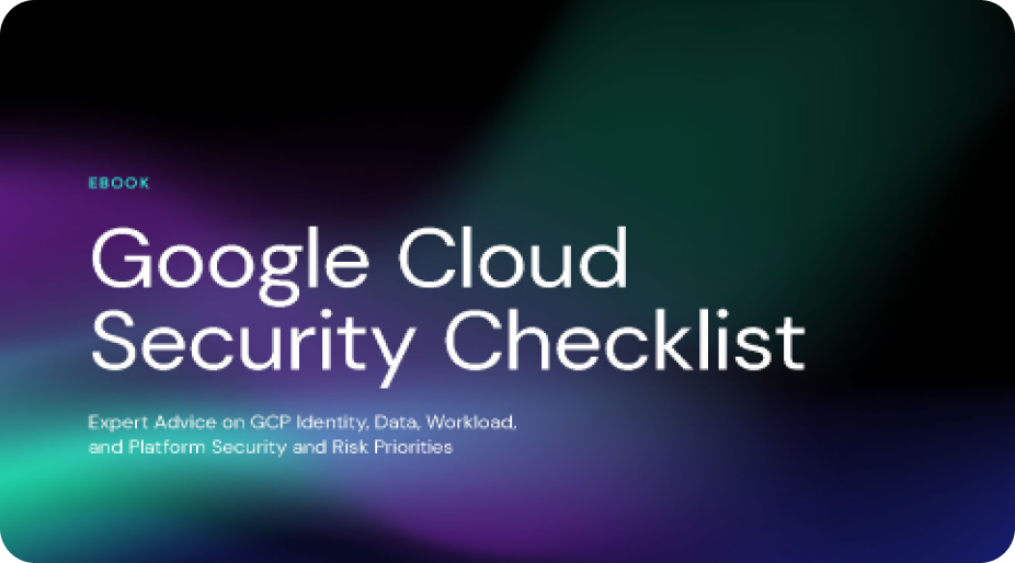 Google Cloud Security Checklist
