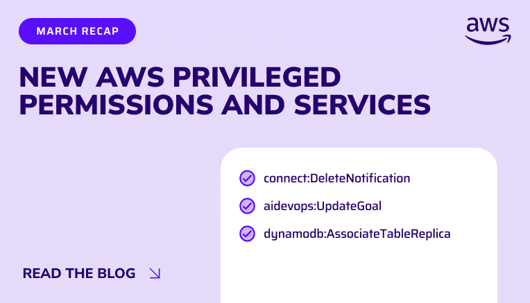 March Recap AWS Permissions blog