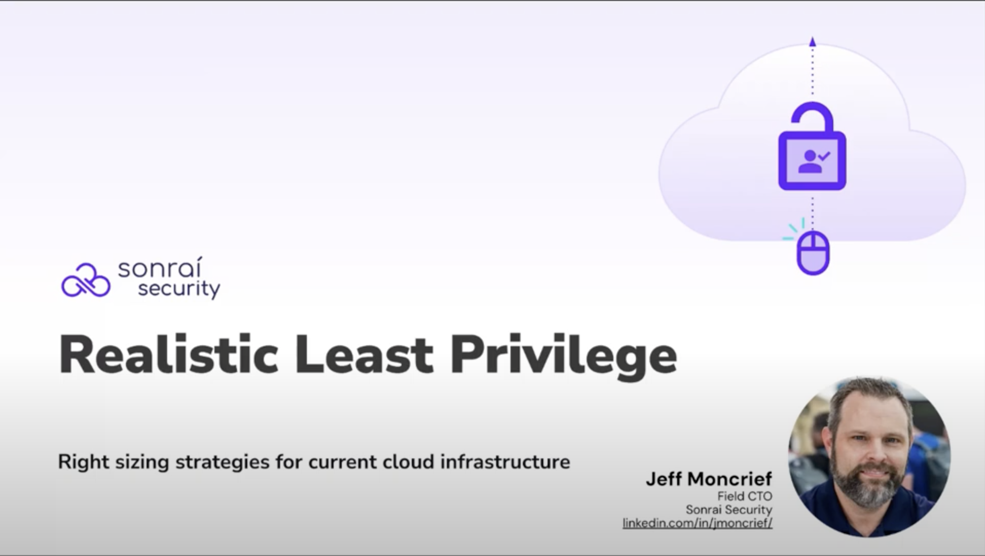 A Realist Approach to Least Privilege in Cloud - Sonrai | Enterprise ...